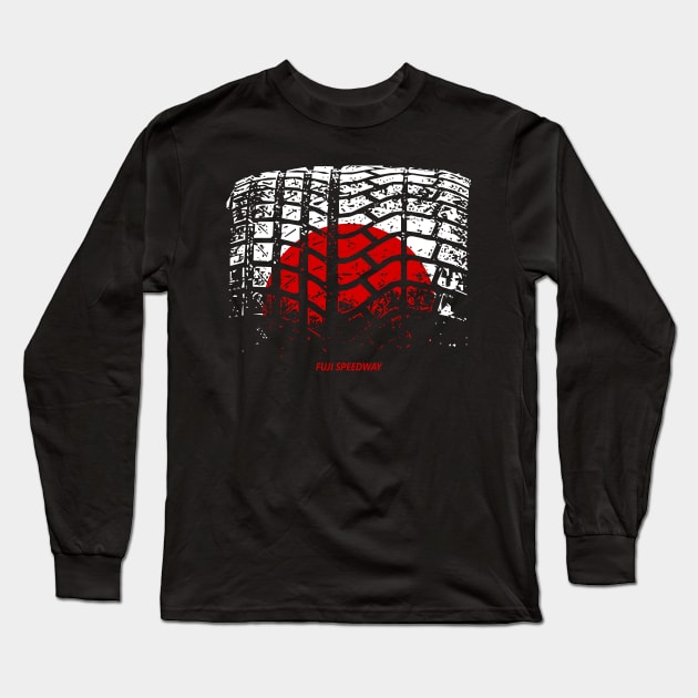 Fuji Speedway Long Sleeve T-Shirt by SteamboatJoe